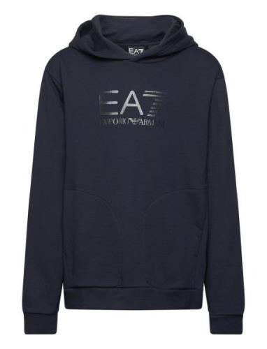 Sweatshirt Tops Sweat-shirts & Hoodies Hoodies Navy EA7