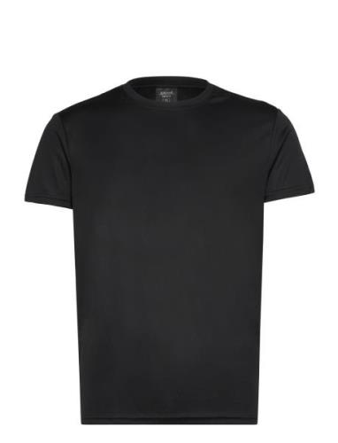 T-Shirt Function W Tops T-shirts Short-sleeved Black Exani