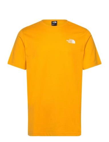 M S/S Redbox Tee Sport T-shirts Short-sleeved Yellow The North Face