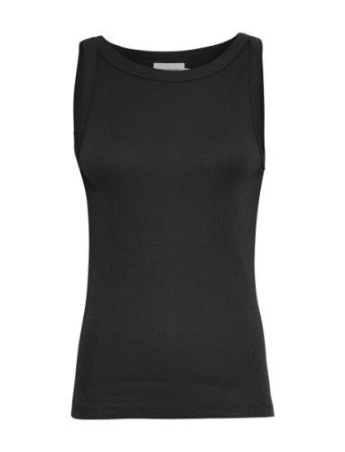 Mschrasmia Sl Top Tops T-shirts & Tops Sleeveless Black MSCH Copenhage...