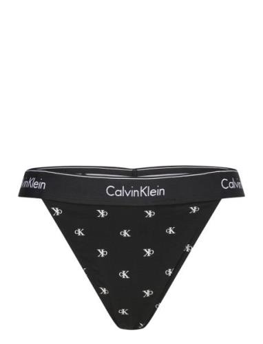 String Thong Stringtruse Undertøy Black Calvin Klein