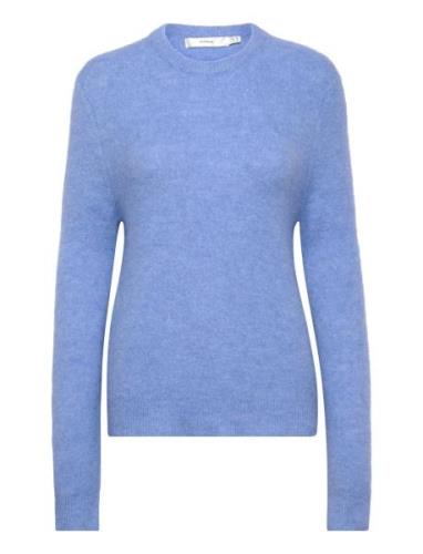 Harrietiw Pullover Tops Knitwear Jumpers Blue InWear