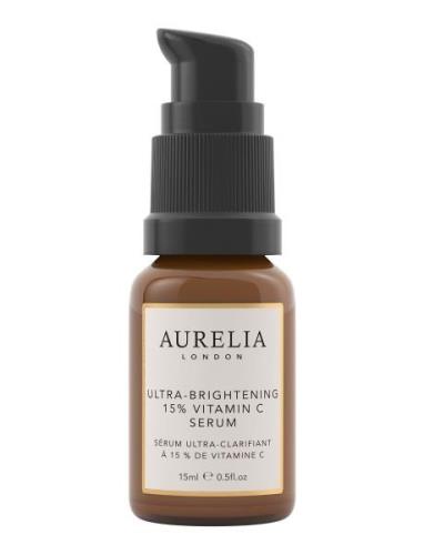 Ultrabrightening 15% Vitamin C Serum 15Ml Serum Ansiktspleie Nude Aure...