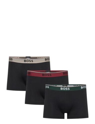 Trunk 3P Power Boksershorts Black BOSS