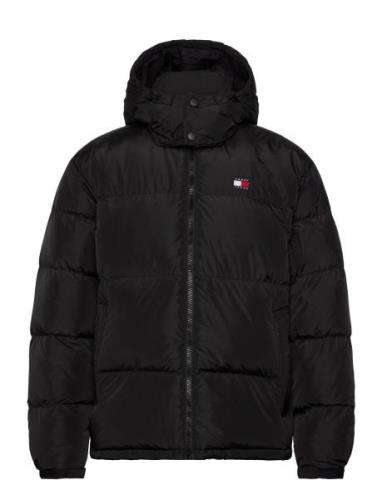 Tjm Alaska Puffer Ext Fôret Jakke Black Tommy Jeans