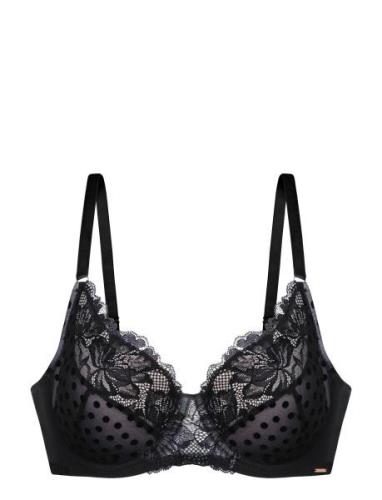 Yasmine Demi Lingerie Bras & Tops Wired Bras Black Dorina