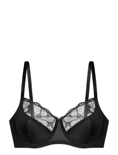 Sunniva Wired Bra Lingerie Bras & Tops Wired Bras Black Dorina