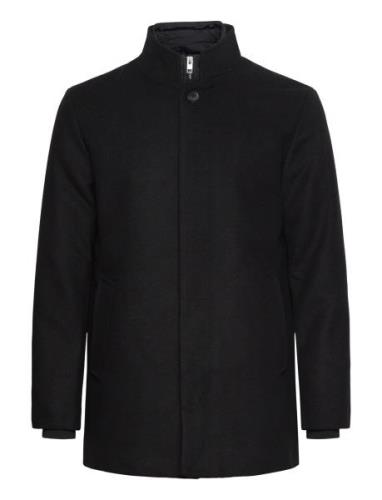 Jjeharrison Wool Jacket Sn Ulljakke Jakke Black Jack & J S