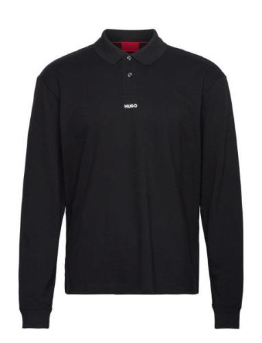 Derryo Tops Polos Long-sleeved Black HUGO