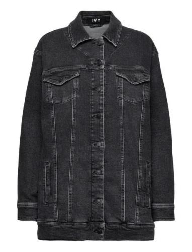 Ivy-Augusta Over Jacket Wash Is Dongerijakke Denimjakke Black IVY Cope...