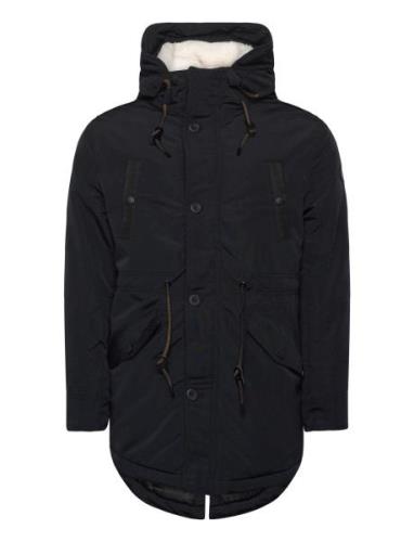 Incallen Parkas Jakke Black INDICODE