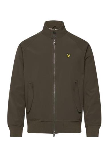 Softshell Harrington Jacket Tynn Jakke Green Lyle & Scott