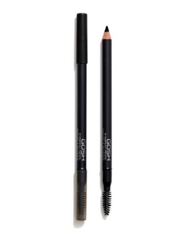 Gosh Eyebrow Pencil Øyebrynsblyant Sminke Black GOSH COPENHAGEN