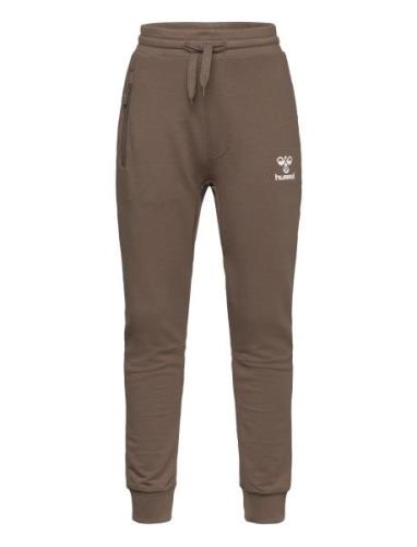 Hmlon Pants Sport Sweatpants Brown Hummel