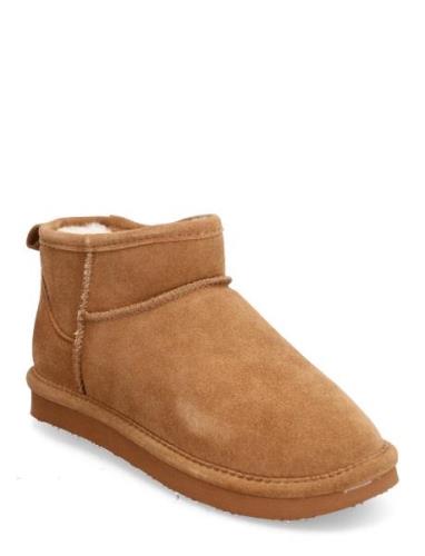 Biasnow Ankle Boot Suede Shoes Wintershoes Brown Bianco