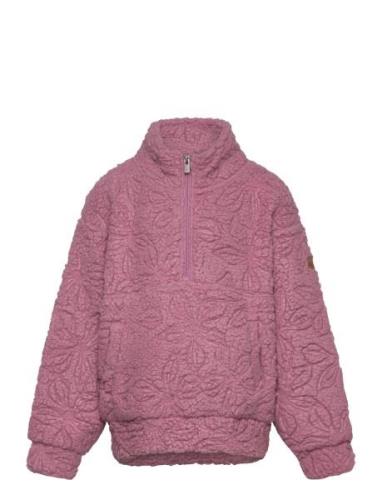 Having More Fun Outerwear Fleece Outerwear Fleece Jackets Pink Roxy