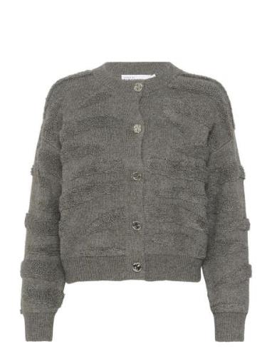 Kbrosanne Cardigan Tops Knitwear Cardigans Grey Karen By Simonsen