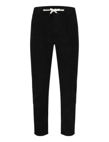 Cropped Corduroy Pants Bottoms Trousers Casual Black Lindbergh