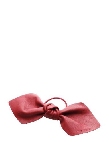 Leather Bowtie Big Accessories Hair Accessories Scrunchies Red Corinne