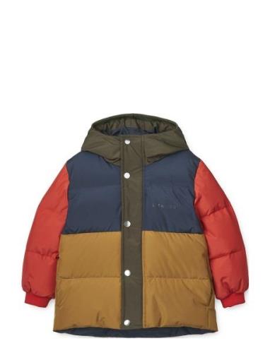 Palle Puffer Down Jacket Fôret Jakke Multi/patterned Liewood