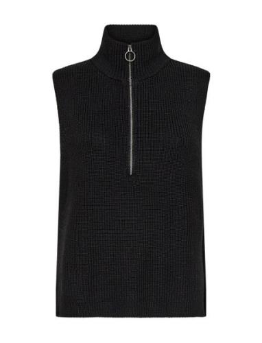 Sc-Julia Tops Knitwear Jumpers Black Soyaconcept