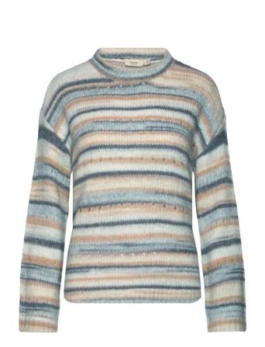 Frmanny Pu 2 Tops Knitwear Jumpers Multi/patterned Fransa