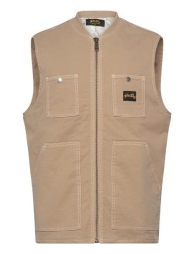 Pork Chop Vest Vest Beige Stan Ray