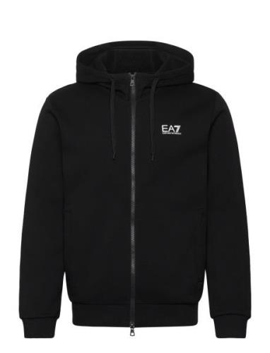 Sweatshirt Tops Sweat-shirts & Hoodies Hoodies Black EA7