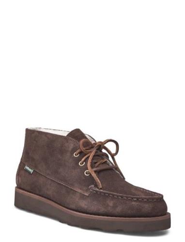 Talanka Suede Oiled Fleece Semskede Boots Snøresko Brown Sebago