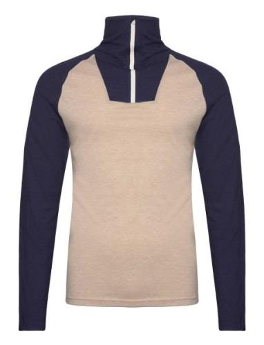 Retro Merino Wool Halfzip Sweater Sport Sweat-shirts & Hoodies Fleeces...