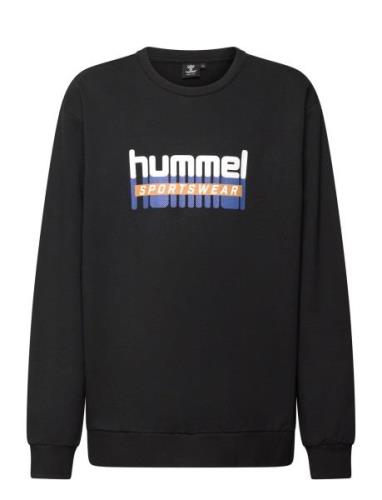 Hmltukas Sweatshirt Sport Sweat-shirts & Hoodies Sweat-shirts Black Hu...