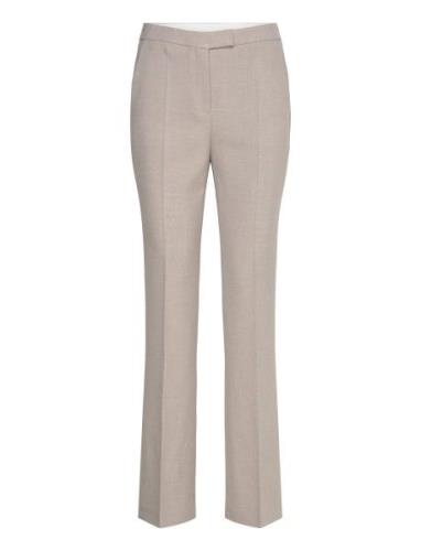 Tubeka4 Bottoms Trousers Slim Fit Trousers Beige BOSS