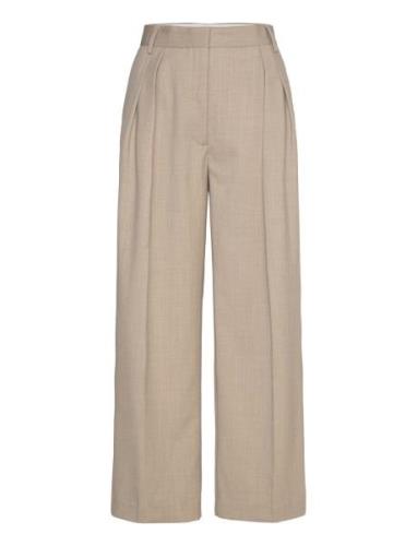 Enzo - Classic Wool Blend Bottoms Trousers Suitpants Beige Day Birger ...