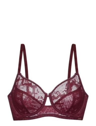 Jamie Wired Bra Lingerie Bras & Tops Wired Bras Burgundy Dorina