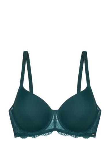 Athena Demi Lingerie Bras & Tops Full Cup Bras Green Dorina