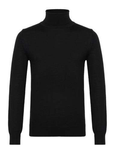 Bs Saturn Regular Fit Knitwear Tops Knitwear Turtlenecks Black Bruun &...