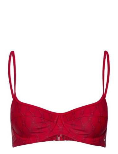 Demi Np Print Lingerie Bras & Tops Wired Bras Red Tommy Hilfiger