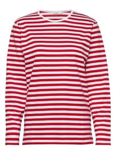 Pitkhiha 2017 Tops T-shirts & Tops Long-sleeved Red Marimekko