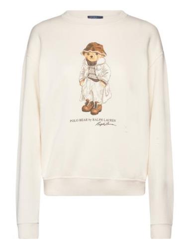 Polo Bear Fleece Crewneck Sweatshirt Tops Sweat-shirts & Hoodies Sweat...