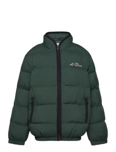 Newport Padded Jacket Kids Fôret Jakke Green Les Deux