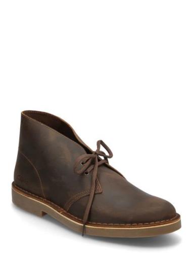 Desert Bt Evo G Semskede Boots Snøresko Brown Clarks