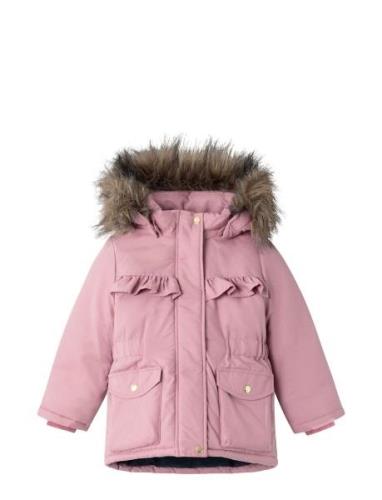 Nmfmaster05 Parka Jacket Pb Fo Parkas Jakke Pink Name It