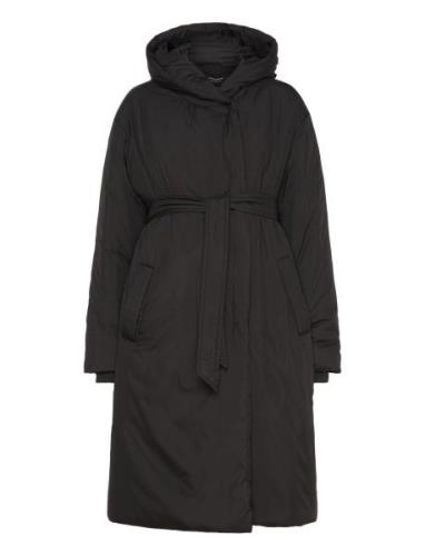 Vmmsofie Soa Long Coat Fôret Kåpe Black Vero Moda Maternity