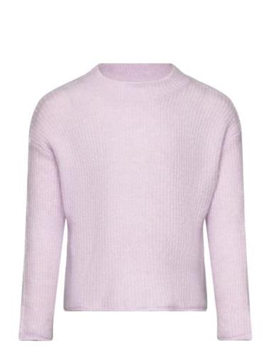 Sweater Sophie Tops Knitwear Pullovers Purple Mango