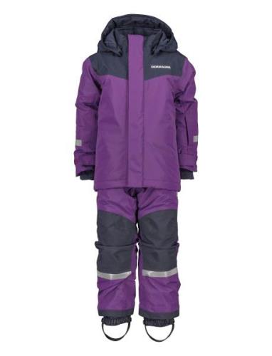 Skare Kids Set Sport Coveralls Snow-ski Coveralls & Sets Purple Didrik...