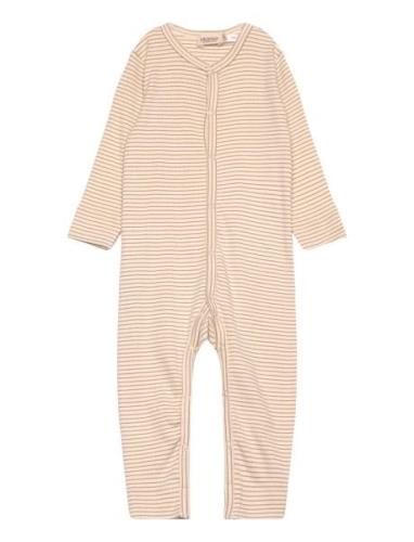 Rukana Langermet Bodysuit Beige MarMar Copenhagen