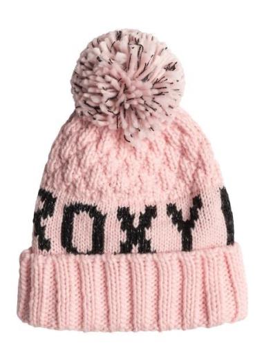 Tonic Girl Beanie Accessories Headwear Hats Beanie Pink Roxy