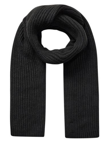 Sc-Frauke Accessories Scarves Winter Scarves Black Soyaconcept