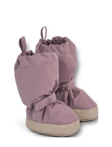 Outerwear Booties Tech Vinterstøvletter Pull On Purple Wheat