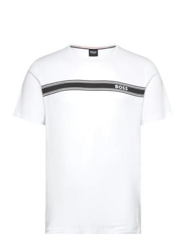 Urban T-Shirt Tops T-shirts Short-sleeved White BOSS